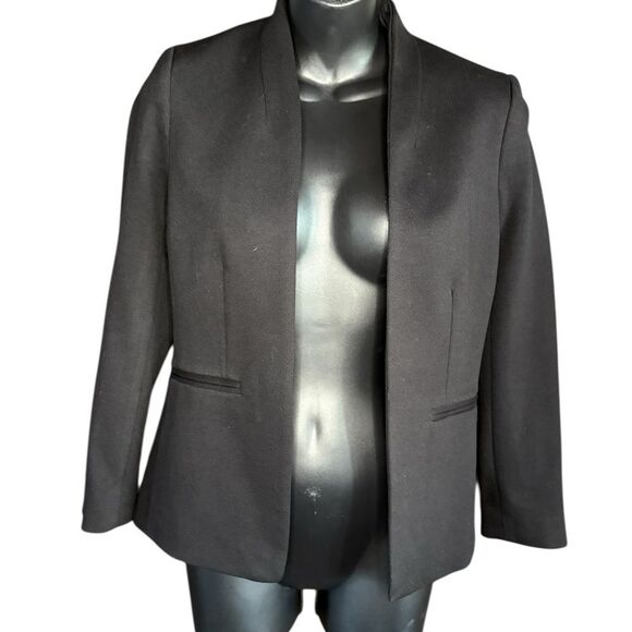 J. Crew Going Out Stretch Twill Blazer
Women Sz  00 Black Open Front
Career - Picture 6 of 10